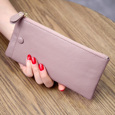 Δερμάτινο γυναικείο πορτοφόλι  κατάλληλο για τη καθημερινή ζωή