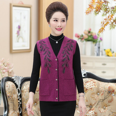 Κομψό γυναικείο γιλέκο με φυτικά μοτίβα σε διάφορα χρώματα