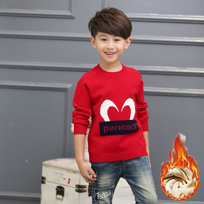 Παιδική μακρυμάνικη μπλούζα με απαλή επένδυση σε διάφορα χρώματα