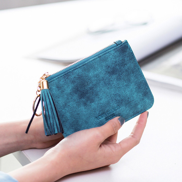 Portofel mic de dama din piele ecologica in mai multe culori