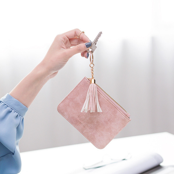 Portofel mic de dama din piele ecologica in mai multe culori