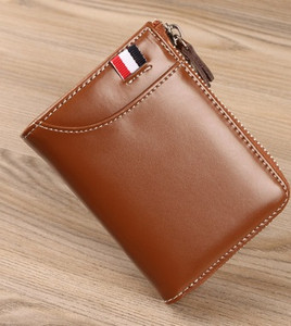 Απαλό ανδρικό πορτοφόλι σε δύο χρώματα - δύο μοντέλα