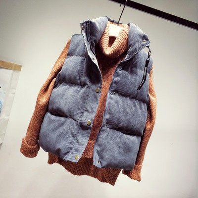 Αθλητικό κομψό γυναικείο γιλέκο με μαλακό  κάλυμμα σε διάφορα χρώματα