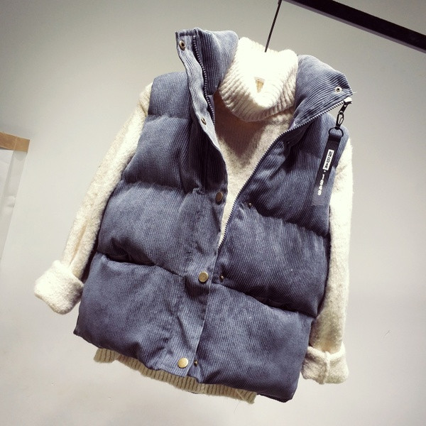 Αθλητικό κομψό γυναικείο γιλέκο με μαλακό  κάλυμμα σε διάφορα χρώματα