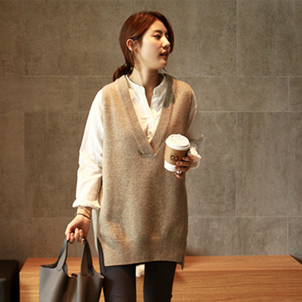 Vesta de dama moderna din lana in trei culori