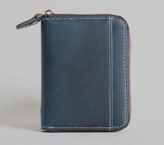 Μοντέρνο δερμάτινο πορτοφόλι σε διάφορα χρώματα