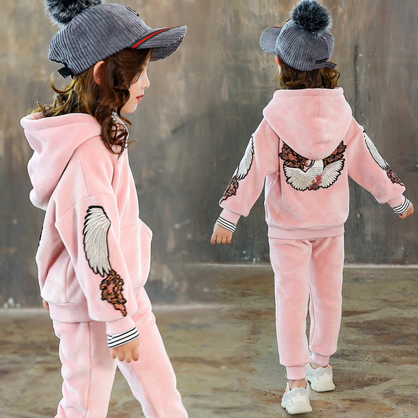 Set zilnic pentru copii cu broderie colorata