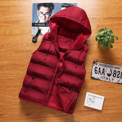 Μοντέρνο γιλέκο με κουκούλα κατάλληλο για άνδρες και γυναίκες σε τρία χρώματα