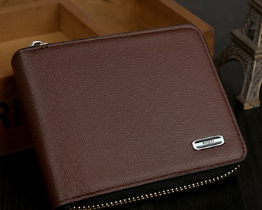 Κομψό ανδρικό πορτοφόλι σε διάφορα χρώματα - δύο μοντέλα