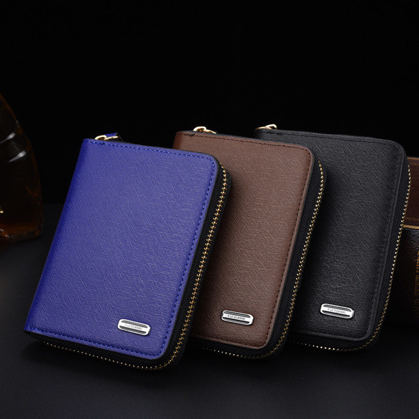 Κομψό ανδρικό πορτοφόλι σε διάφορα χρώματα - δύο μοντέλα