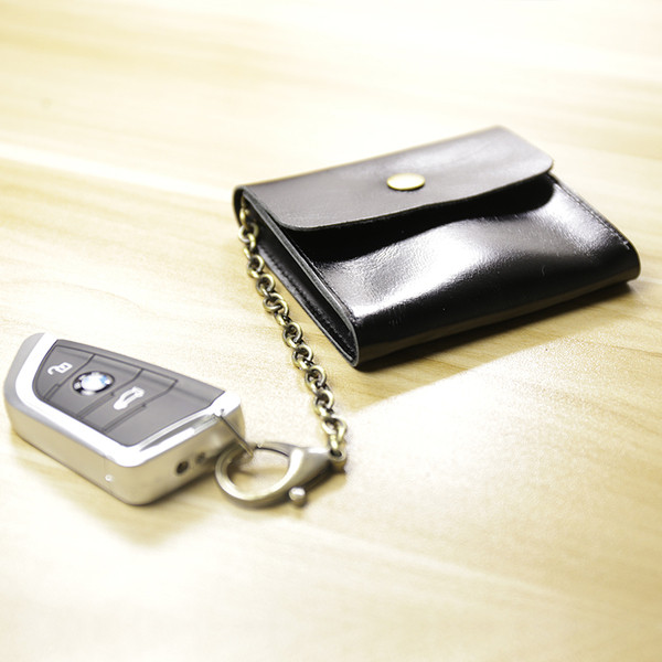 Малък мъжки портфейл за ключове в два цвята