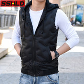 Ανδρικό σπορ καθημερινό γιλέκο σε τρία χρώματα