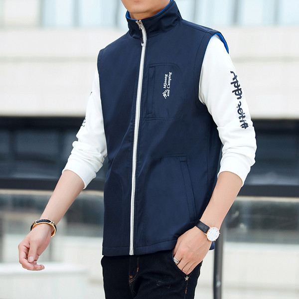 Vesta pentru barbati cu doua fete in mai multe culori