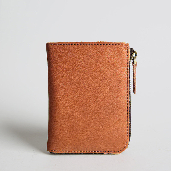 Portofel modern barbatesc din piele in doua culori