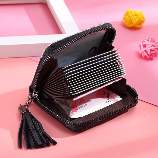 Portofel de dama pentru acte din piele ecologica