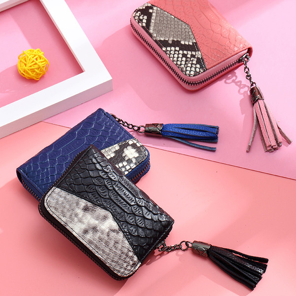 Portofel de dama pentru acte din piele ecologica