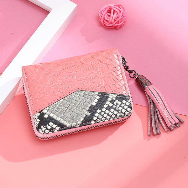 Portofel de dama pentru acte din piele ecologica