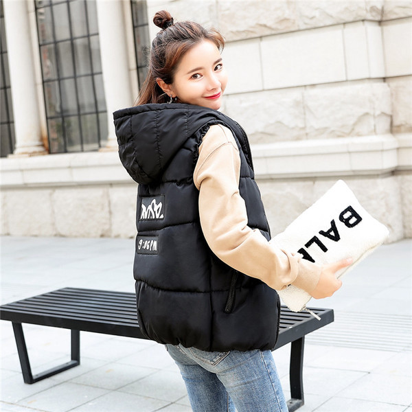 Vesta casual dama cu gluga in mai multe culori