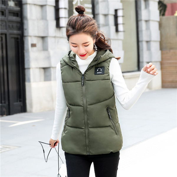 Vesta casual dama cu gluga in mai multe culori