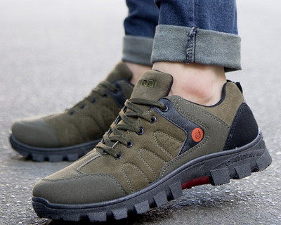 Ανδρικές μπότες πεζοπορίας με σκληρή σόλα