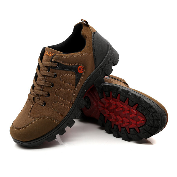 Ανδρικές μπότες πεζοπορίας με σκληρή σόλα