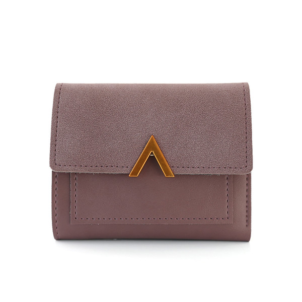 Portofel de dama in mai multe culori cu decor metalic