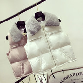 Κομψό γυναικείο γιλέκο με μαλακό γιακά σε τέσσερα χρώματα