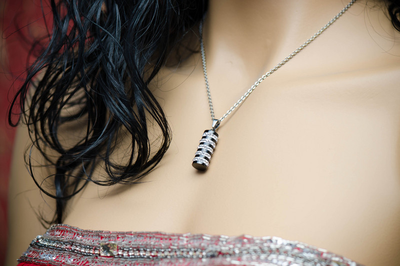 Колие Silver-Black Stumpy