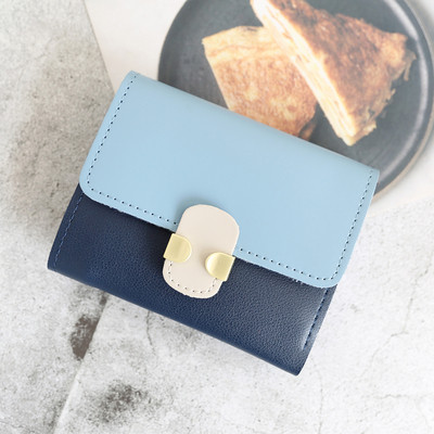 Γυναικείο πορτοφόλι σε τρία χρώματα από οικολογικό δέρμα