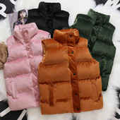 Γυναικείο γιλέκο με μαλακό κάλυμμα σε τέσσερα χρώματα