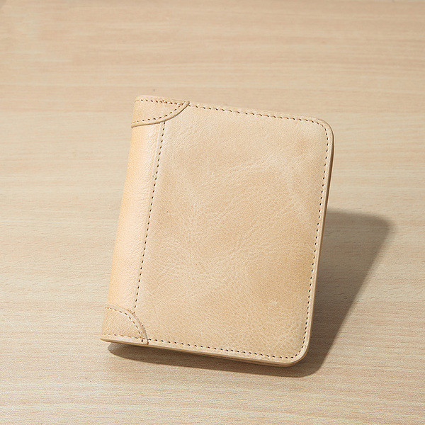 Portofel barbatesc modern din piele ecologica in doua culori