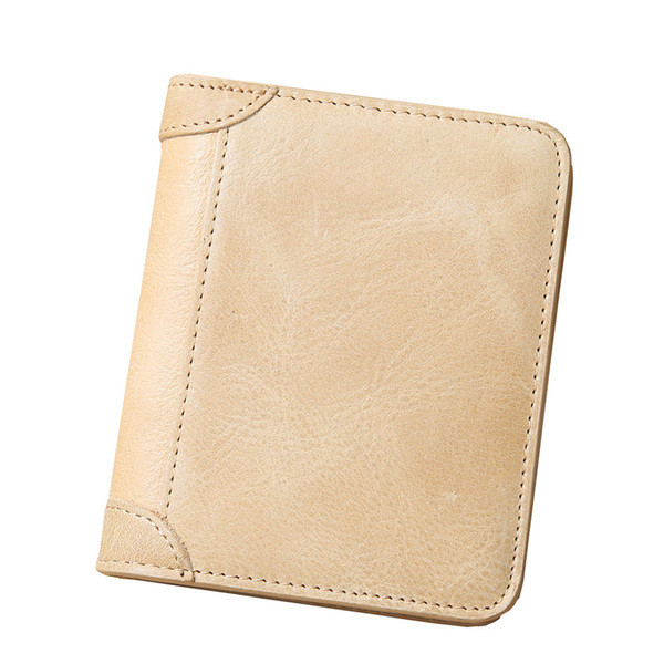 Portofel barbatesc modern din piele ecologica in doua culori