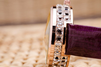 Дамски часовник Prance Crystals с Естествена кожа