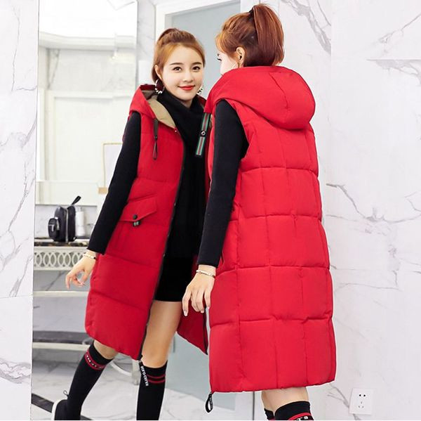 Γυναικείο μακρύ μπουφάν με κουκούλα σε τέσσερα χρώματα