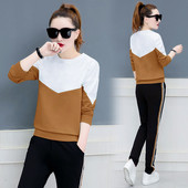 Καθημερινό γυναικείο σετ σε δύο μέρη σε διάφορα χρώματα