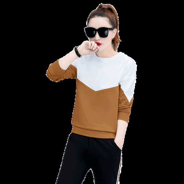 Καθημερινό γυναικείο σετ σε δύο μέρη σε διάφορα χρώματα