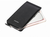 Κομψό λεπτό ανδρικό πορτοφόλι σε διάφορα χρώματα