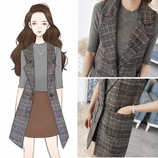 Κομψό γυναικείο γιλέκο σε πολλά μοντέλα