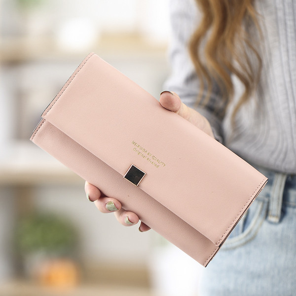 Portofel de dama in mai multe culori cu inscriptie