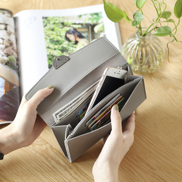 Portofel larg de dama in mai multe culori