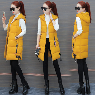 Κομψό  γυναικείο γιλέκο με κουκούλα  σε διάφορα χρώματα