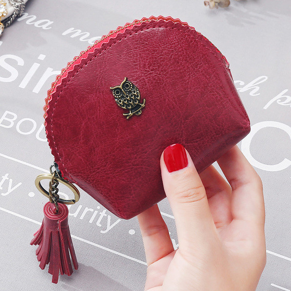 Portofel de dama rotund in mai multe culori