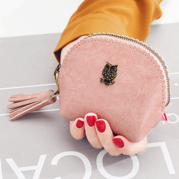 Portofel de dama rotund in mai multe culori