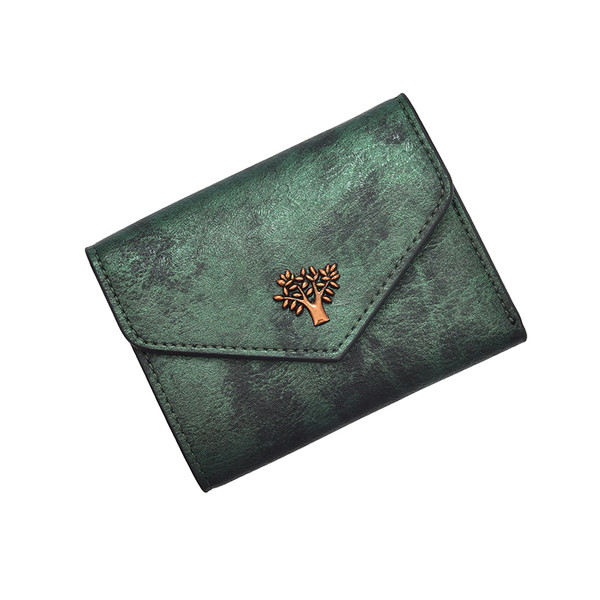 Mini portofel de dama in mai multe culori cu decor metalic