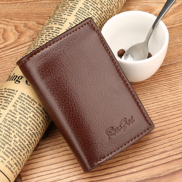 Απαλό ανδρικό πορτοφόλι σε τρία χρώματα