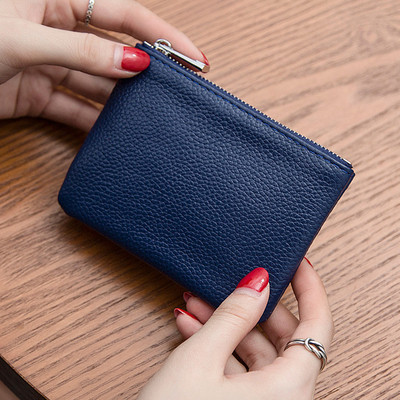 Portofel mini de dama din piele in mai multe culori