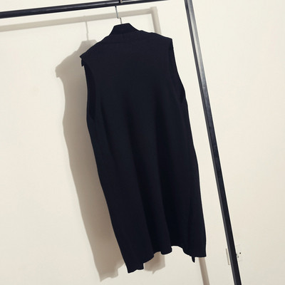 Υπέροχο μακρύ γυναικείο γιλέκο με ντεκολτέ σε σχήμα V σε τέσσερα χρώματα