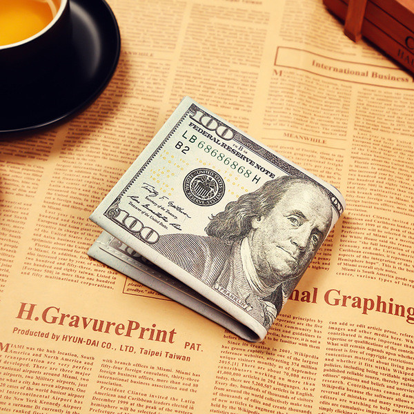  Мъжки интересен портфейл от еко кожа