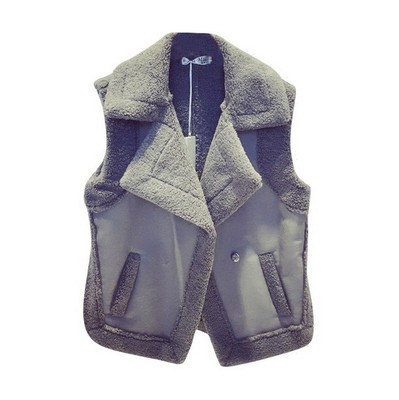 Μοντέρνο μαλακό γιλέκο σε σχήμα V  σε τρία χρώματα