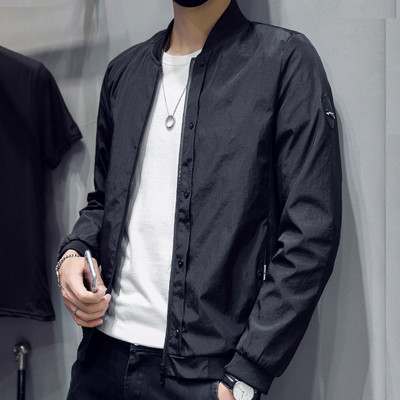 Ανδρικό μπουφάν με φερμουάρ σε διάφορα χρώματα